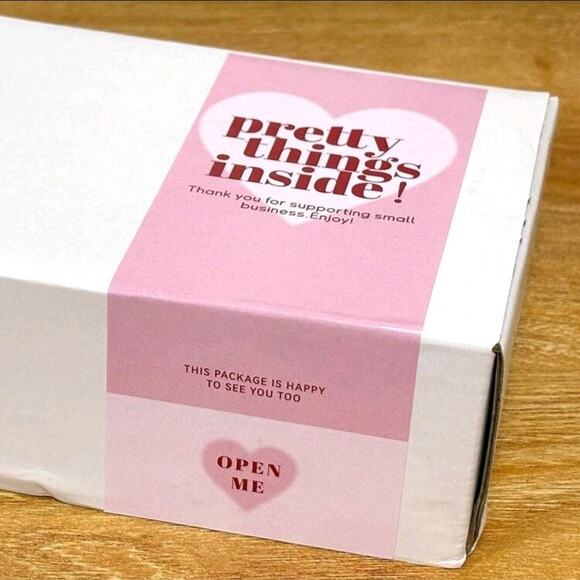 x50 "Pretty things inside"  stickers shipping supplies - Picture 4 of 5